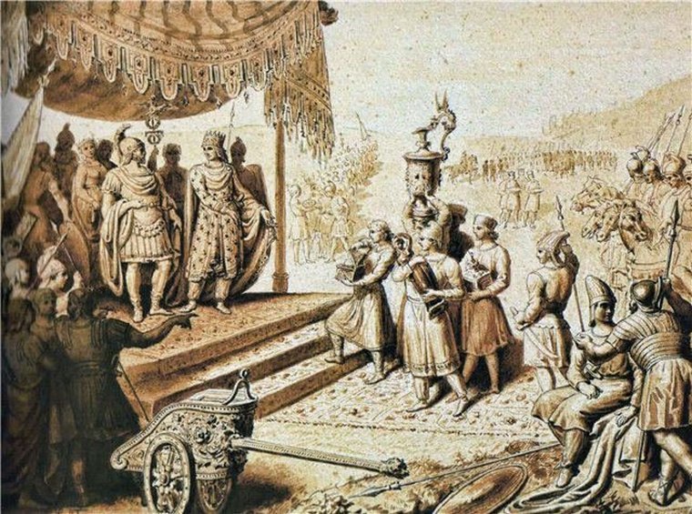Картинки по запросу Армянский царь Арташес и его внук Тигран Великий