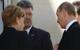 В Берлине проходят переговоры Ангелы Меркель, Франсуа Олланда, Петра Порошенко и Владимира Путина.