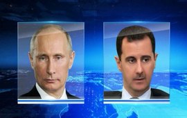 Путин и Асад обсудили ситуацию в Сирии