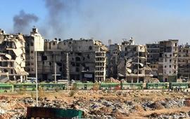 Террористы в Сирии поджигают