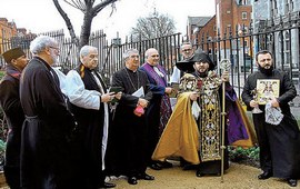 Хачкар в столице Ирландии - Дублине