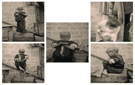 Фото найденного в пустыне армянского мальчика-маугли