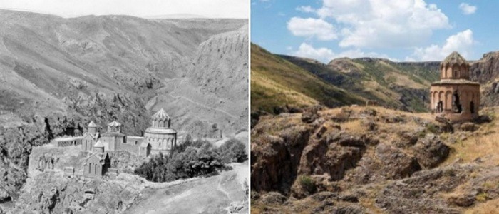 Армянский Храм в Исторической Армении взорванный турками в 1976 году