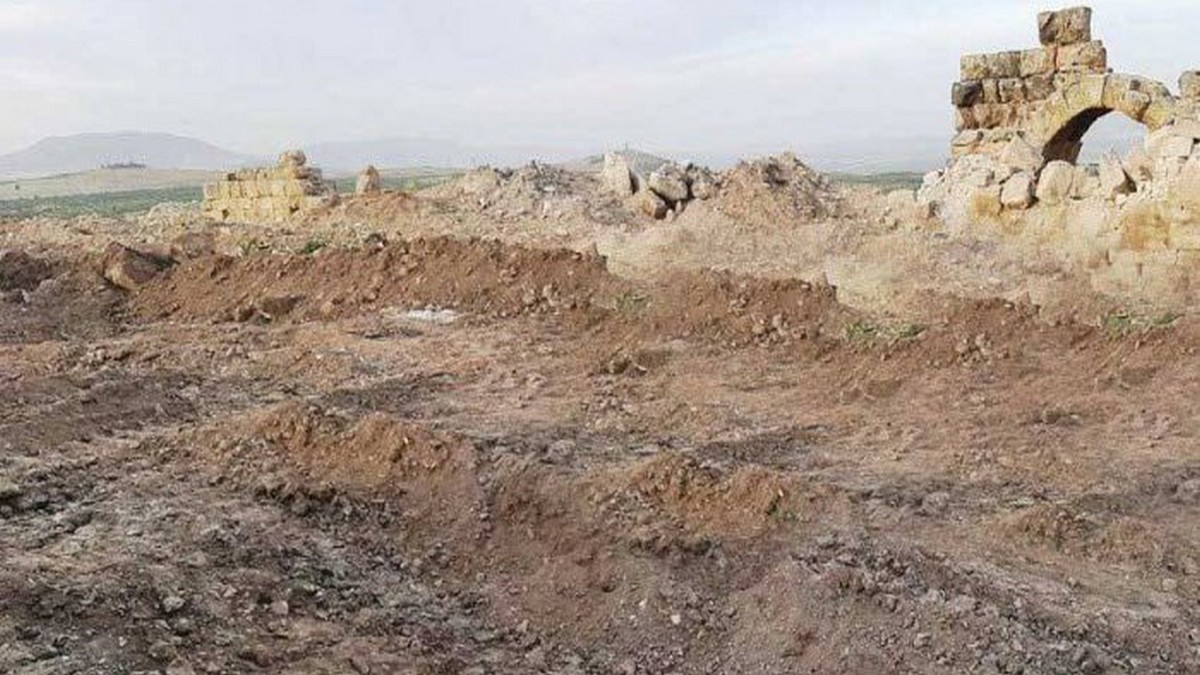 Турция вместе со своими наемниками разграбили 60 исторических памятников в Африне