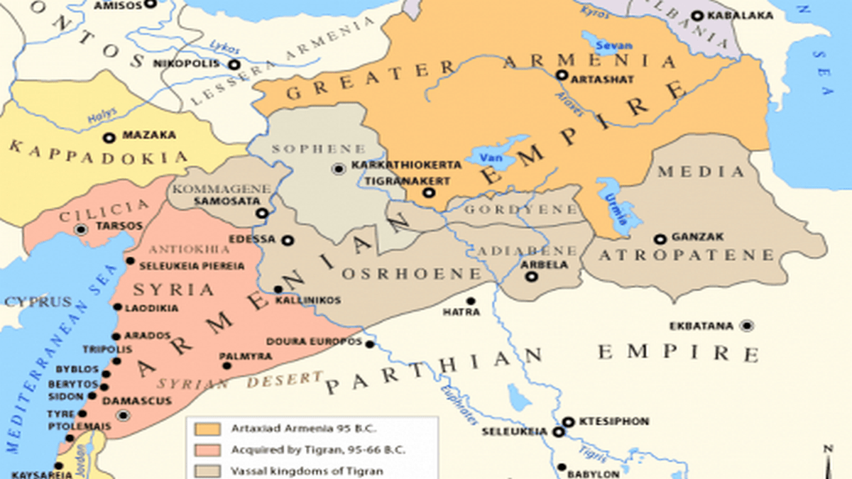 Армения в период с 331 по 149годы до нашей эры