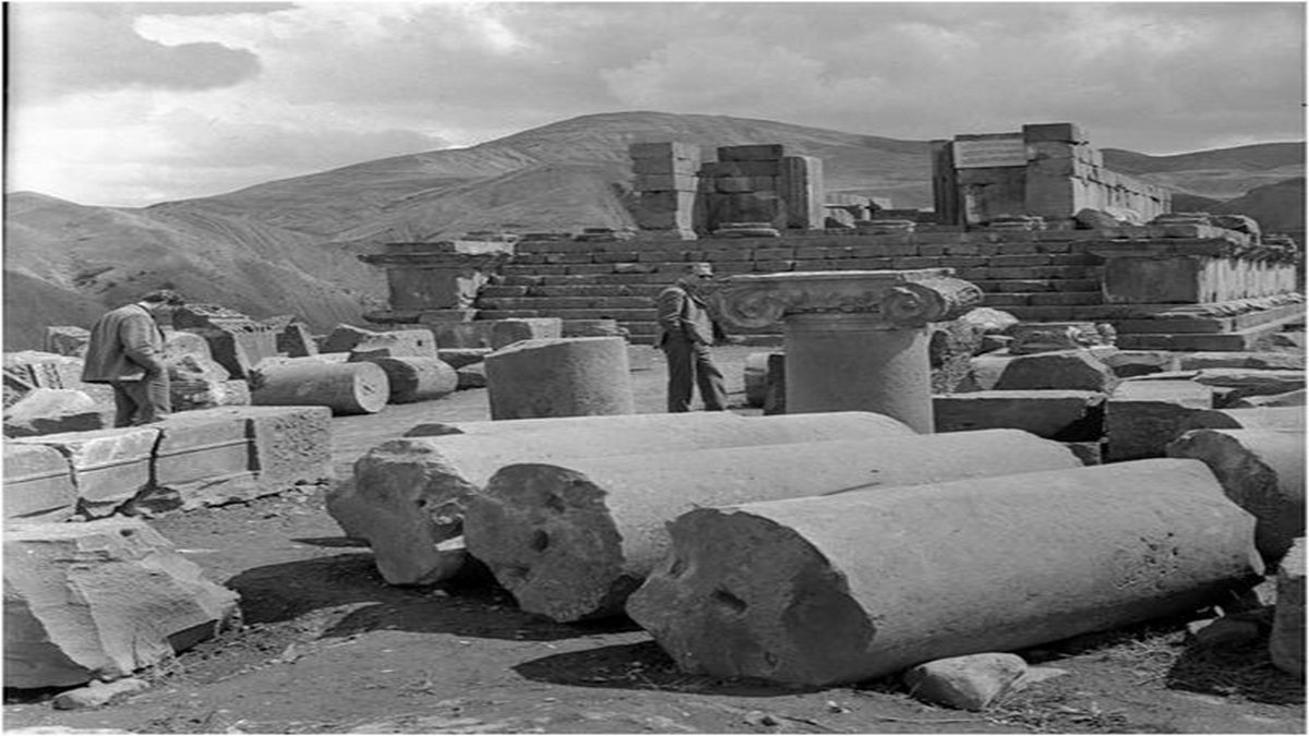 Как храм Гарни выглядел до реставрации?