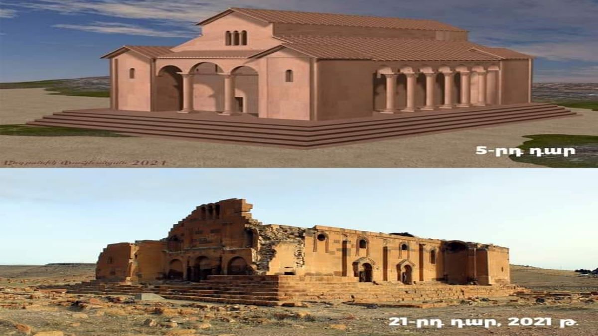 Макет Ереруйкской базилики