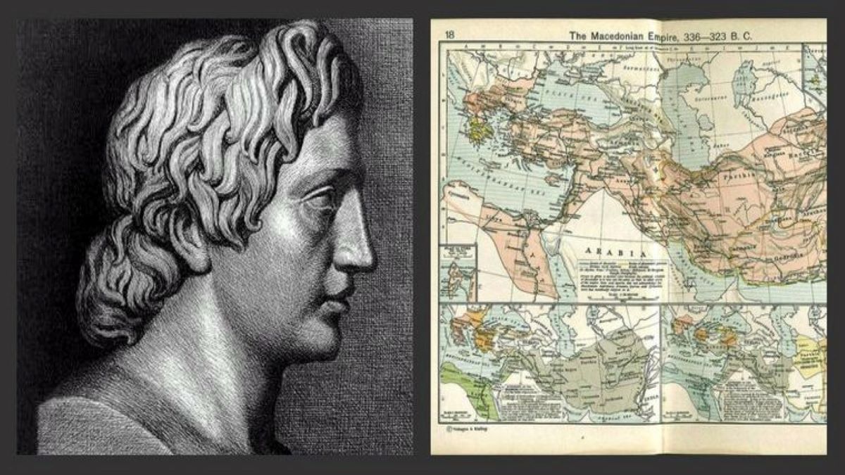 Александр Македонский по дороге в страну Армянскую