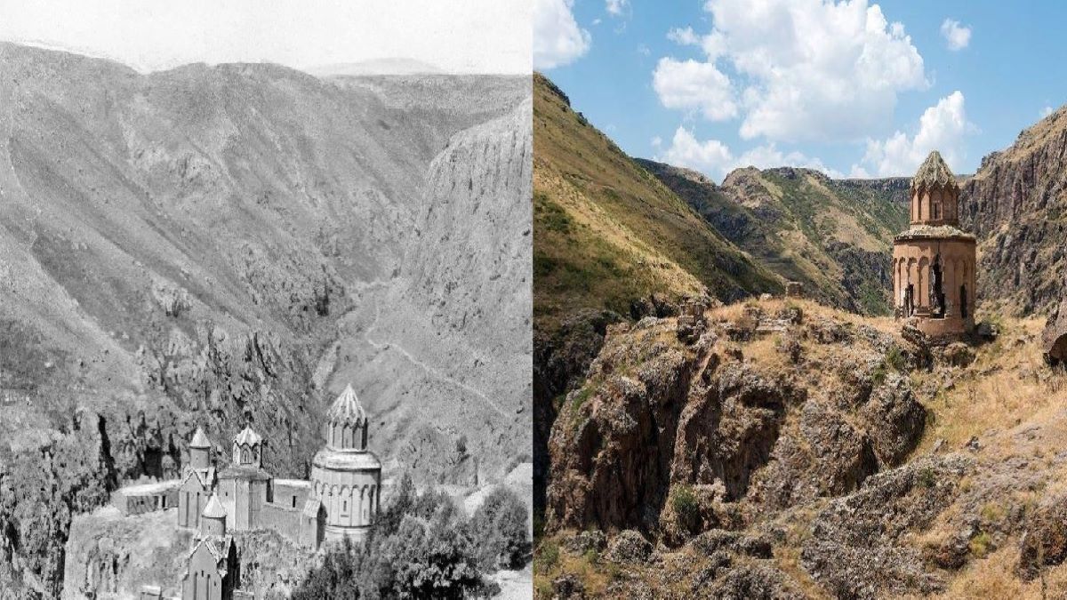 Храмовый комплекс VIII века в Западной Армении - До и после турецкого варварства