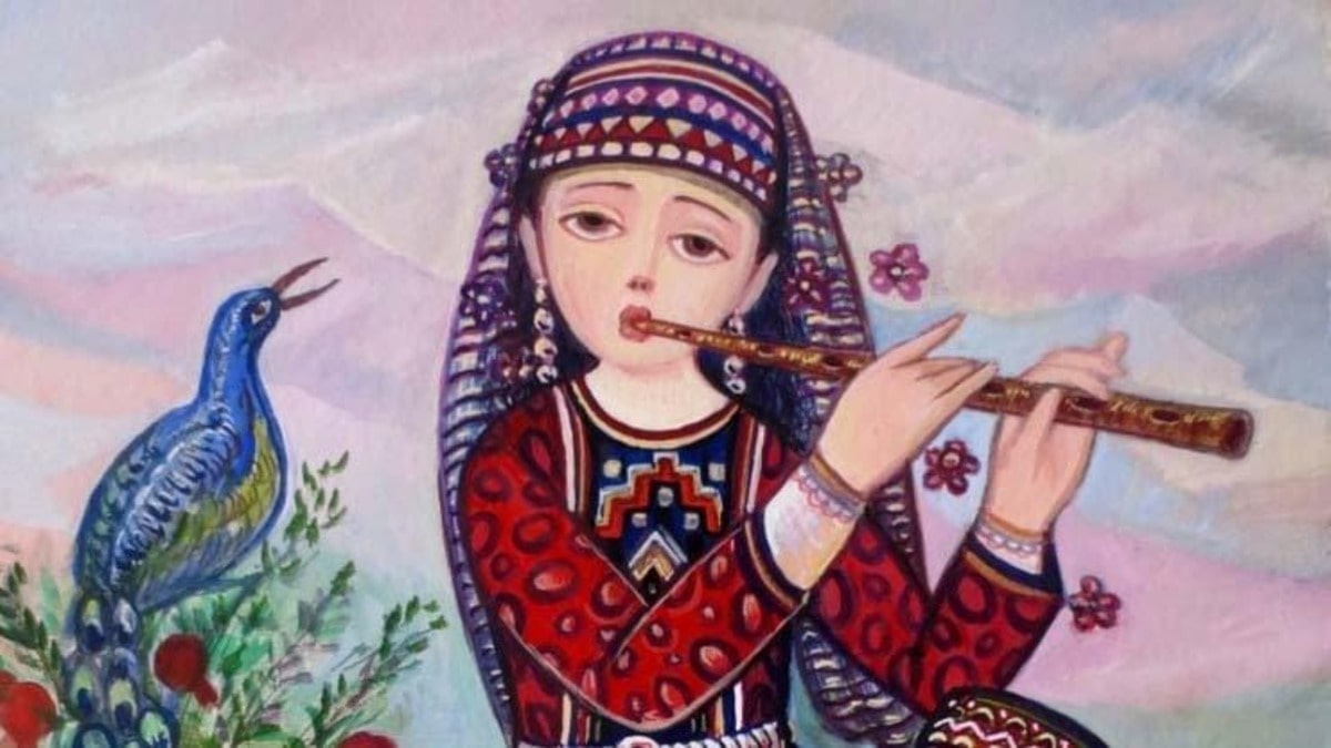 Саакдухт, Первая армянская женщина-музыкант