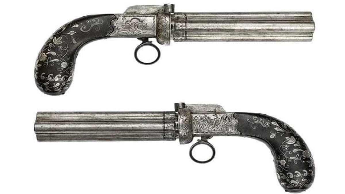 Четырехствольный пистолет оружейника Егише Чифталаряна