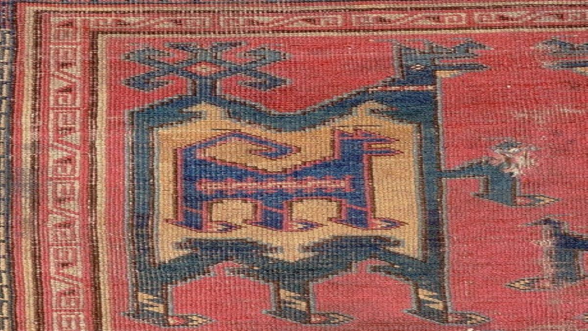 Ковры со львами из географической Анатолии