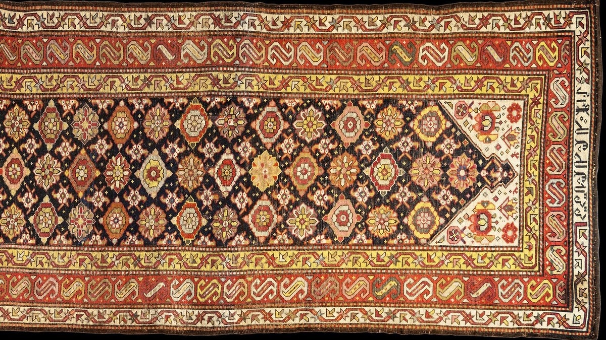 Арцахский длинный ковер 1850 года