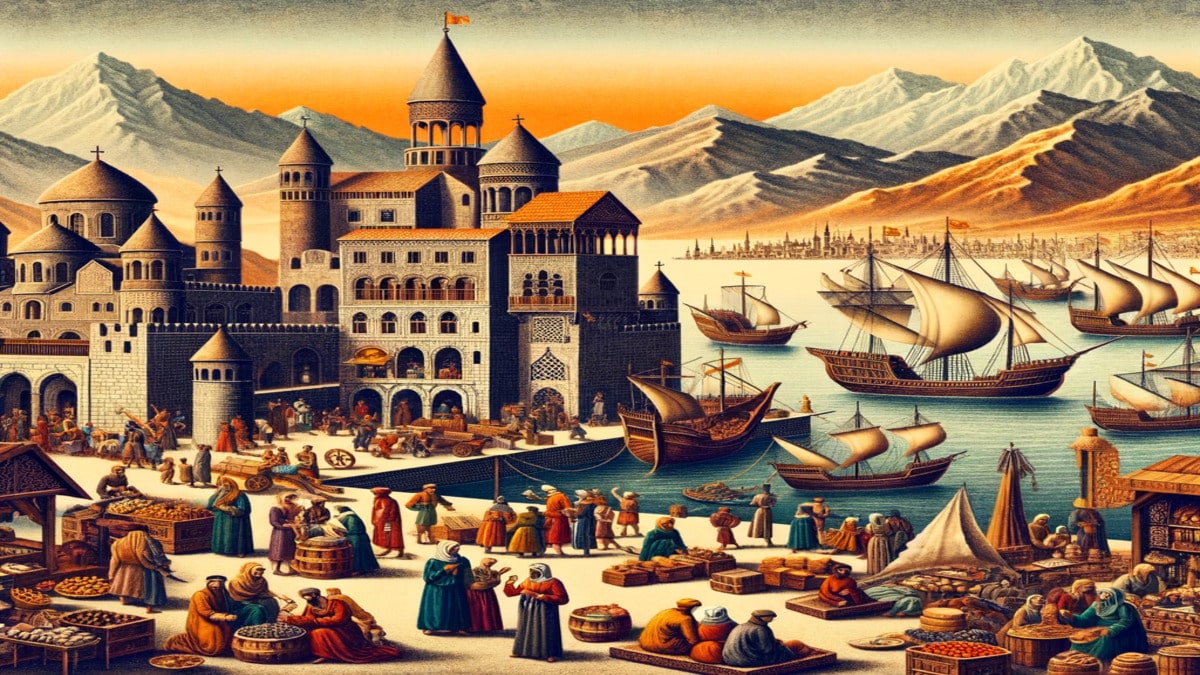 Армянское Киликийское царство: торговый центр XIV века