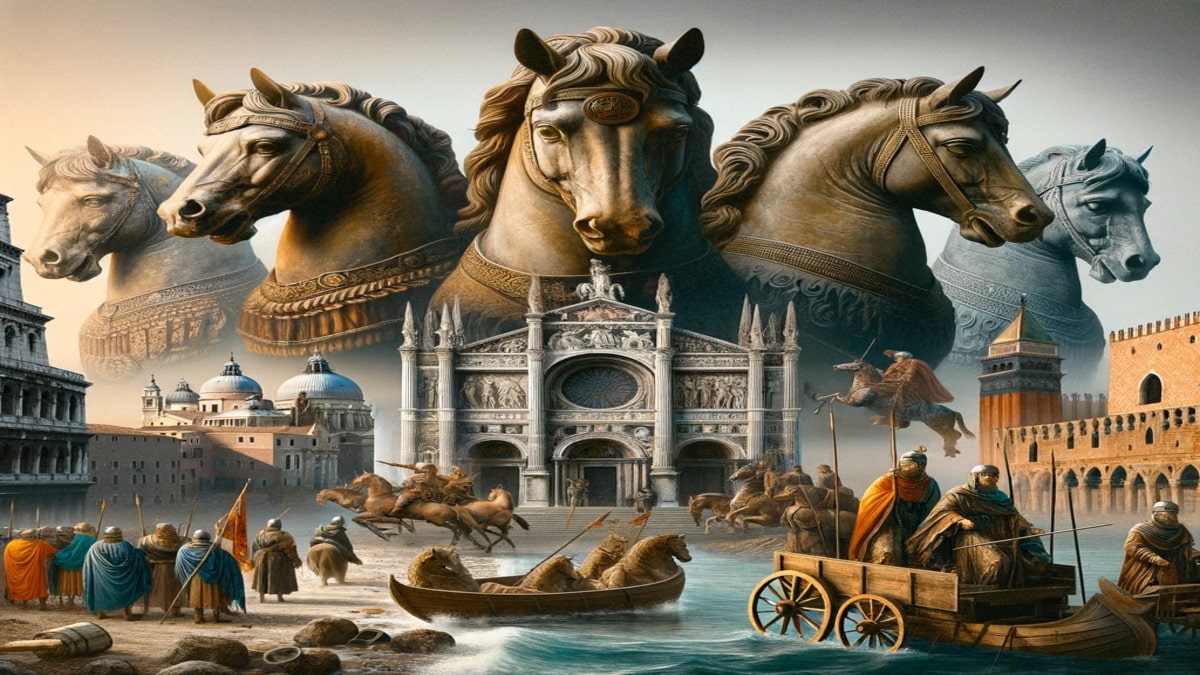 Легендарное путешествие коней Святого Марка
